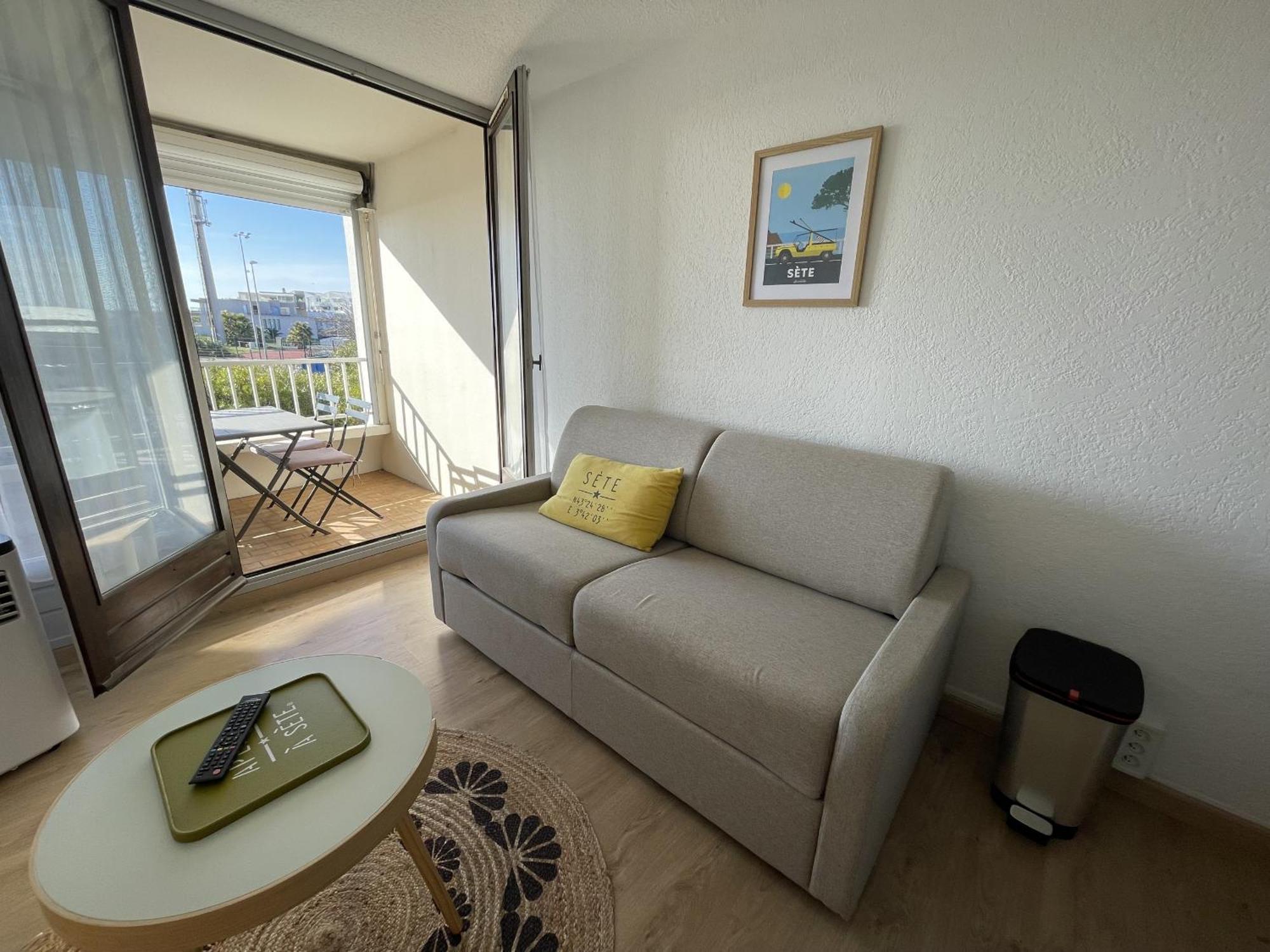 Sete, En Bord De Avec Terrasse Appartement Sète